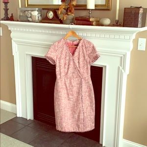 Banana Republic Tweed Wrap Dress